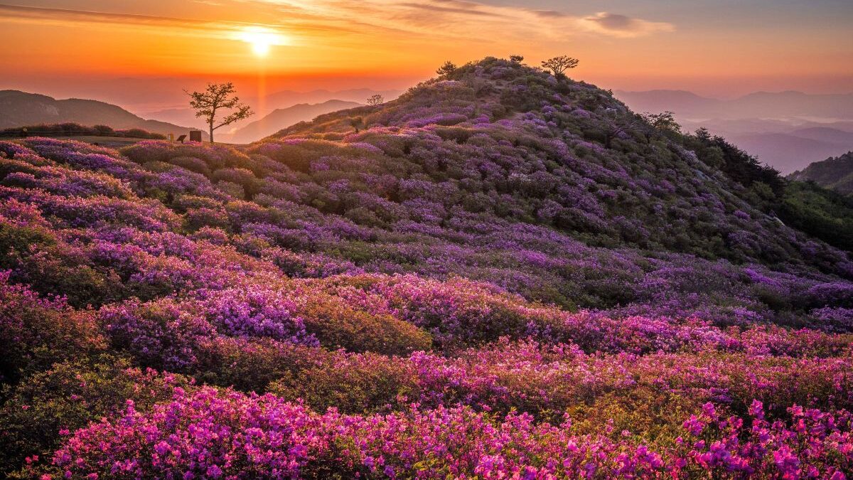 합천 황매산 군립공원 철쭉