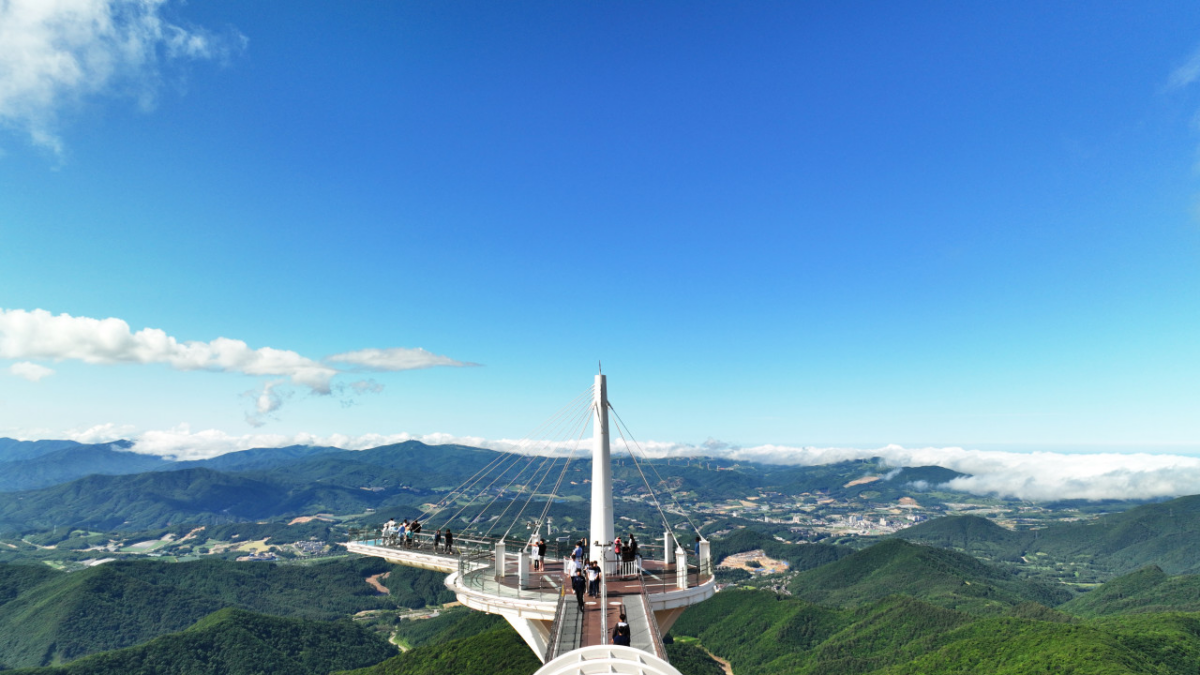 발왕산 기 스카이워크