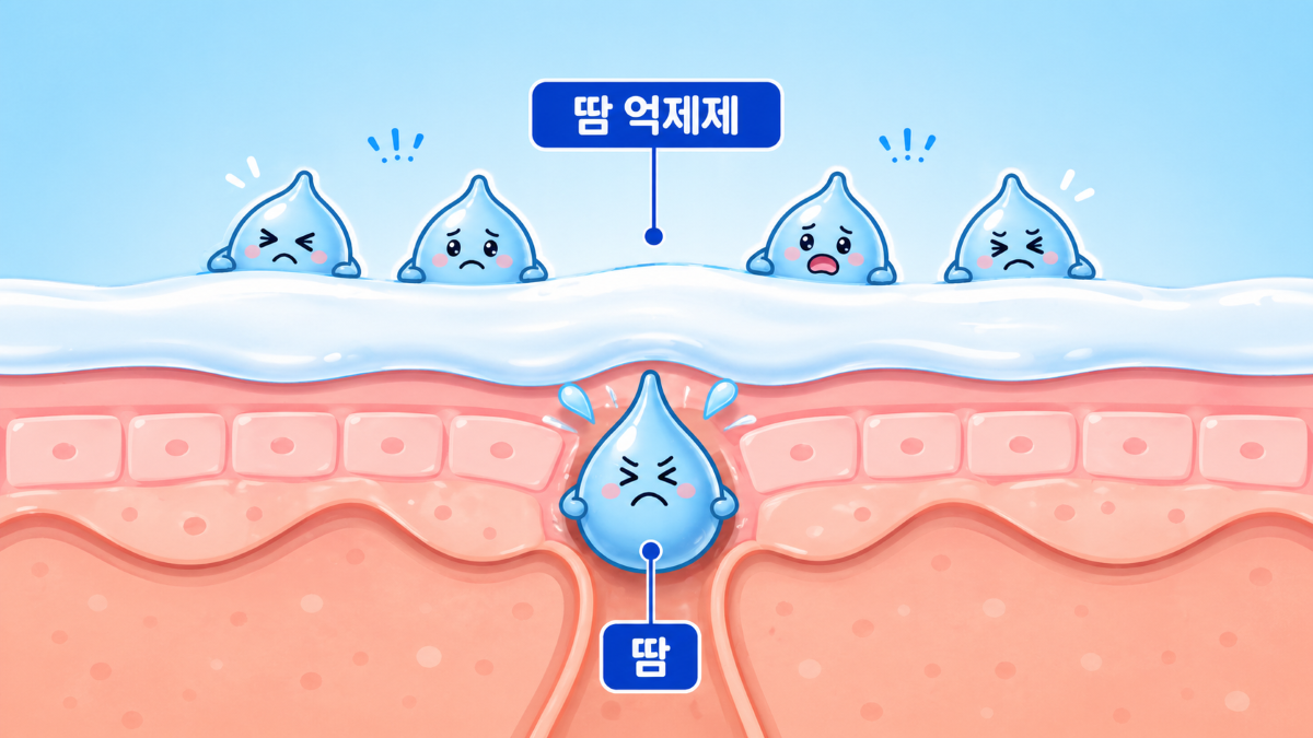 땀 억제제 추천