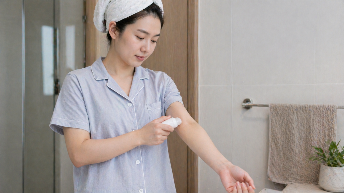 데오드란트 사용법