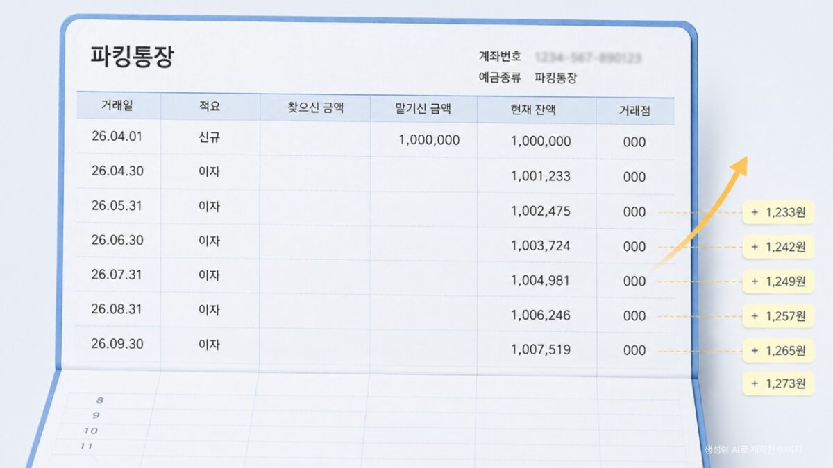 저축은행 파킹통장 OK저축은행 OK짠테크통장Ⅱ 이자