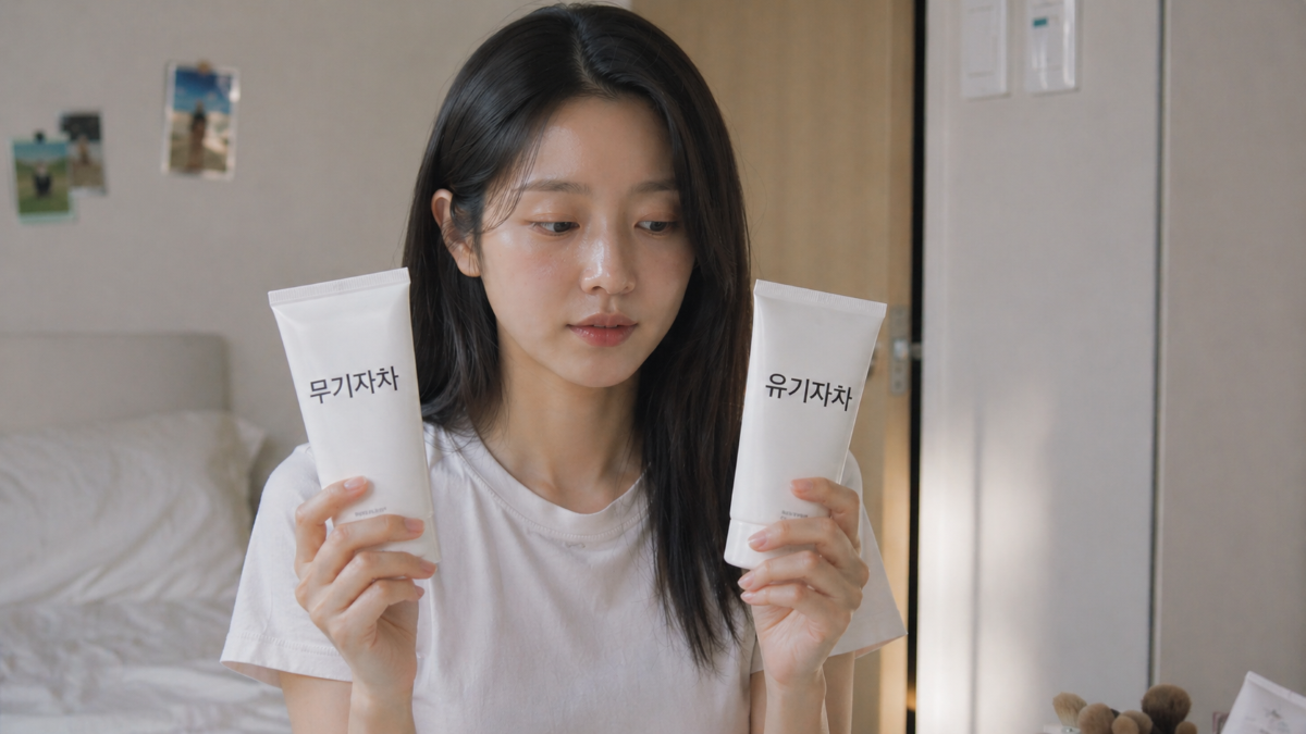 선크림 성분 무기자차와 유기자차