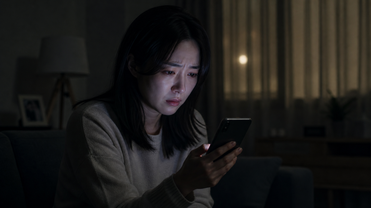 단톡방에서 비난을 받고 있는 사연자