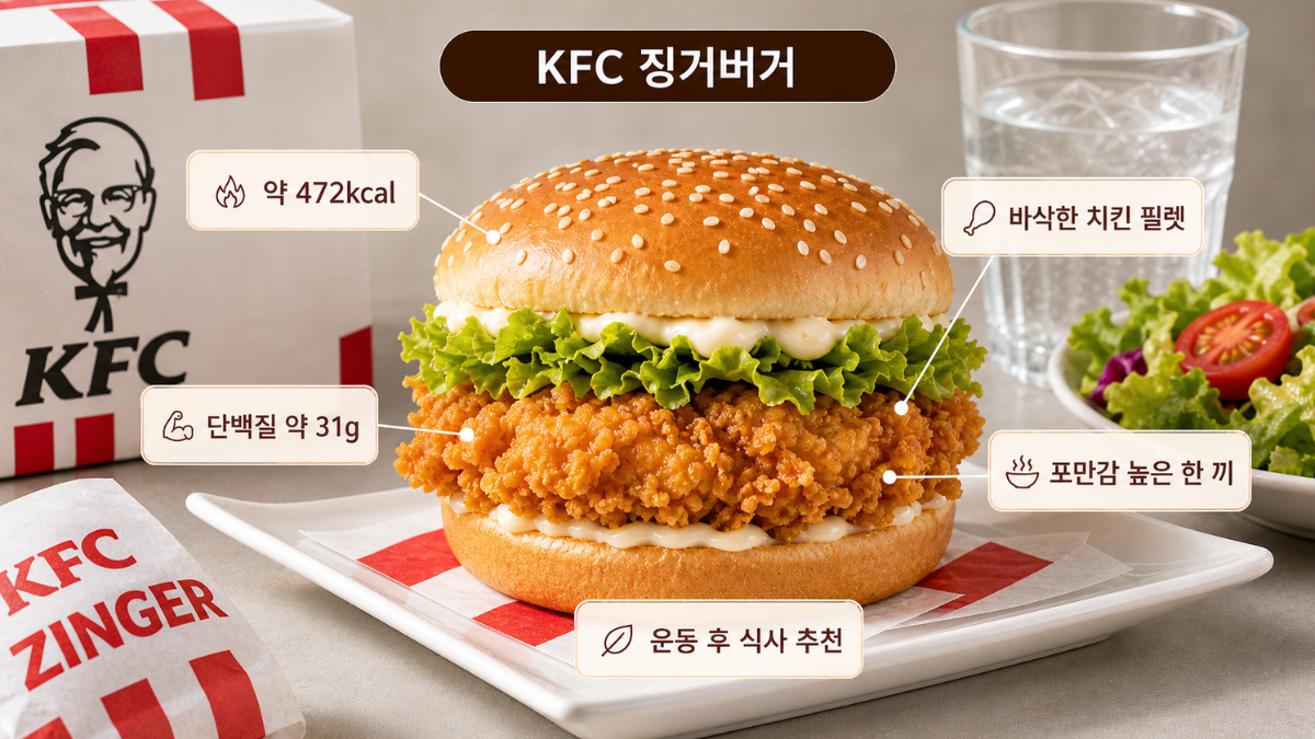 KFC 다이어트 메뉴