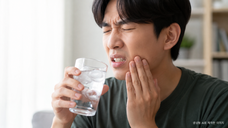 “찬물 한 모금에 이가 찌릿하다면”…시린 이 원인과 관리법