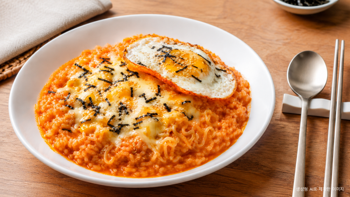 불닭볶음면 치즈라밥