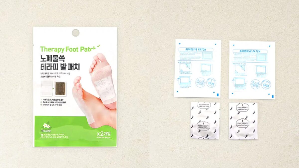 테라피 발 패치 자스민