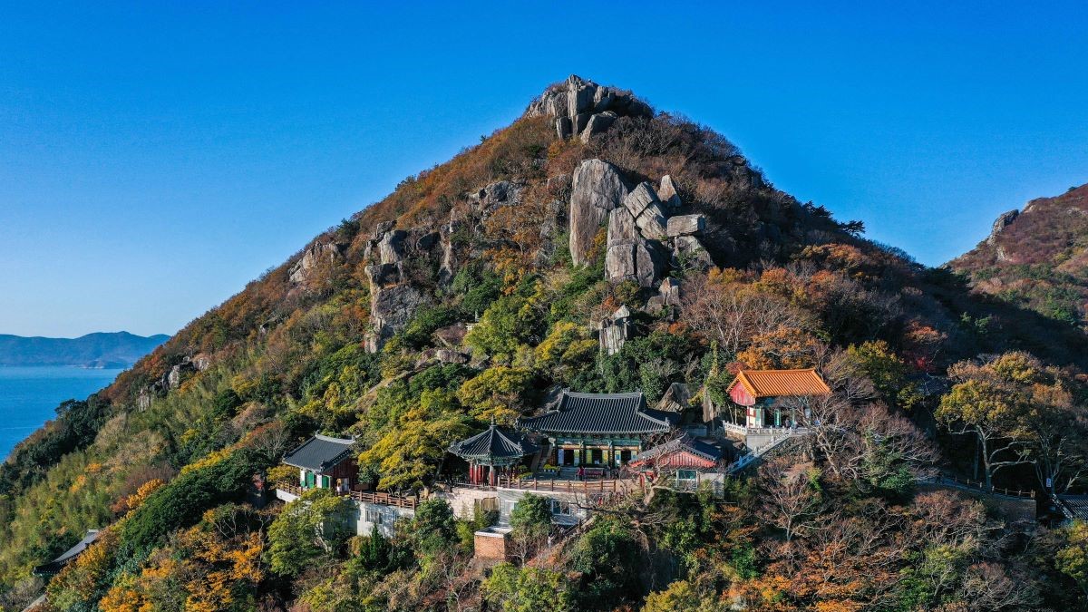여수 향일암 여수 일출 명소 대한불교조계종