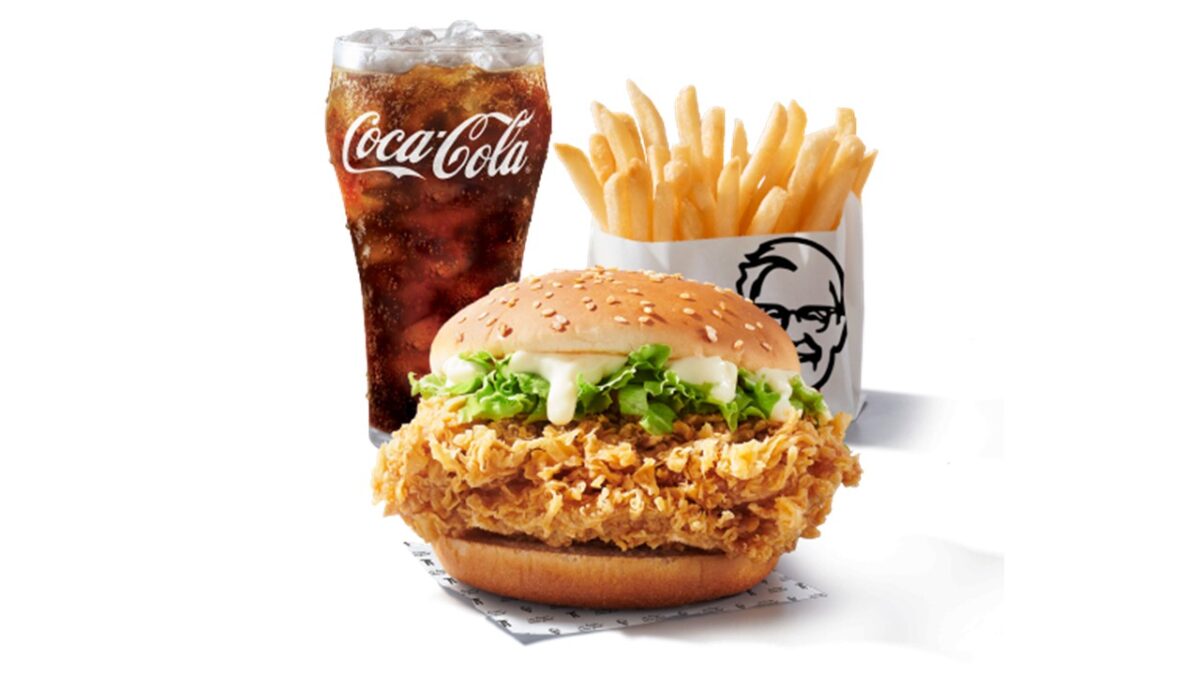 다이어트 햄버거 추천 KFC 징거버거
