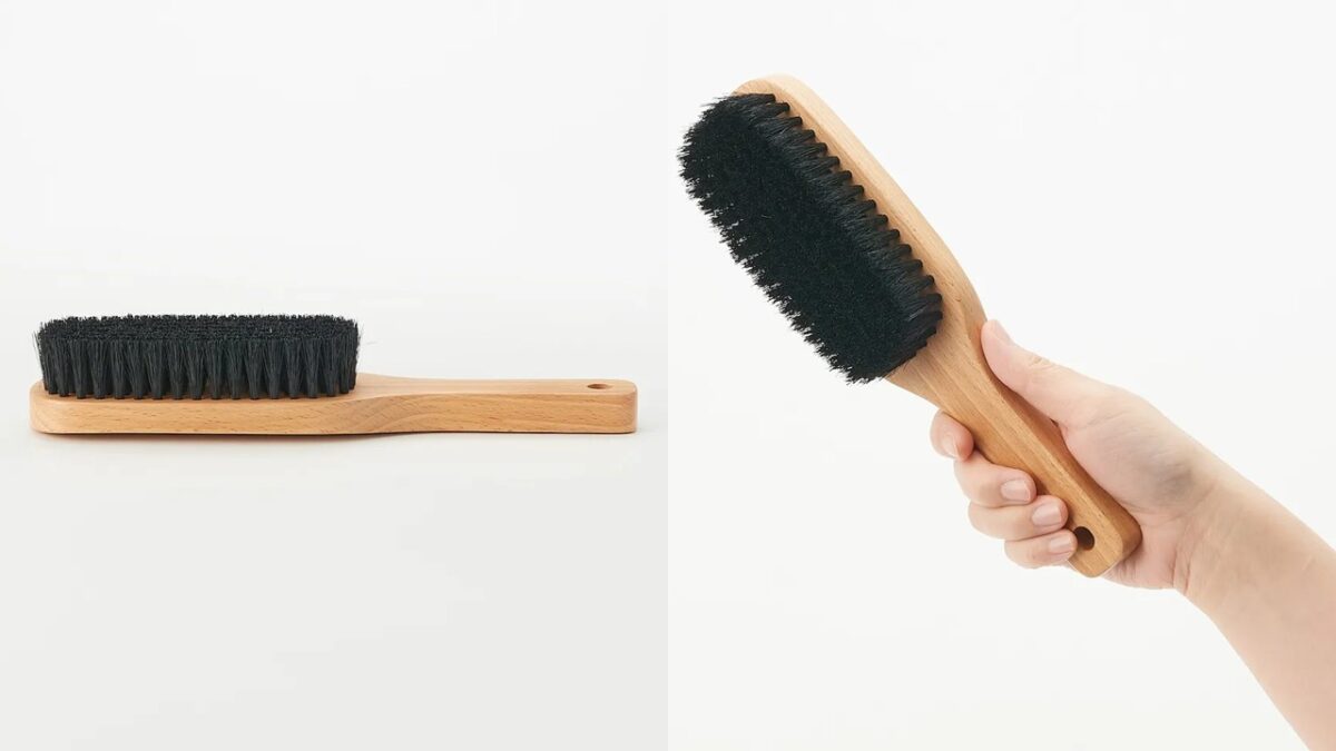 무인양품 만원 이하 생활 용품 너도밤나무 양복 브러쉬