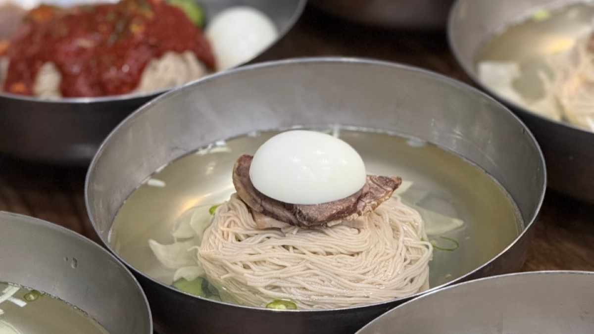 평양냉면 맛집 부산 백일평냉