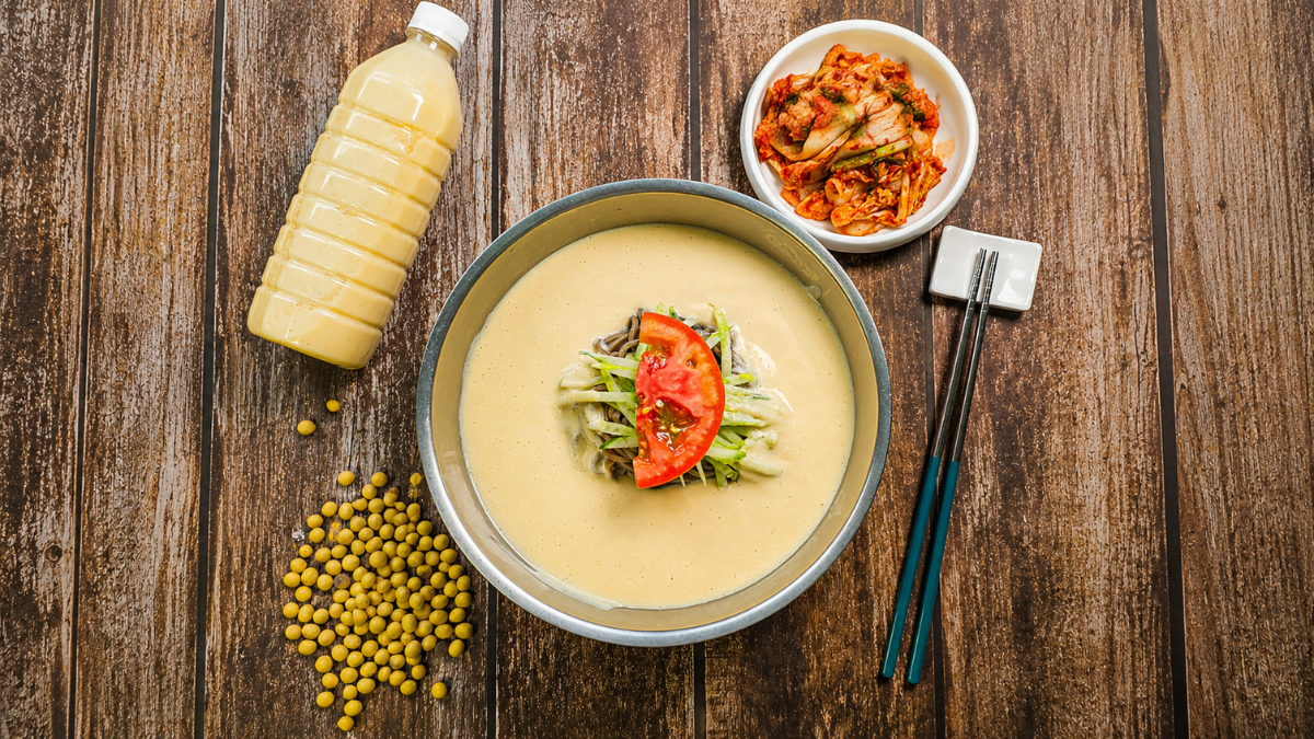 선릉 맛자랑 콩국수 포장