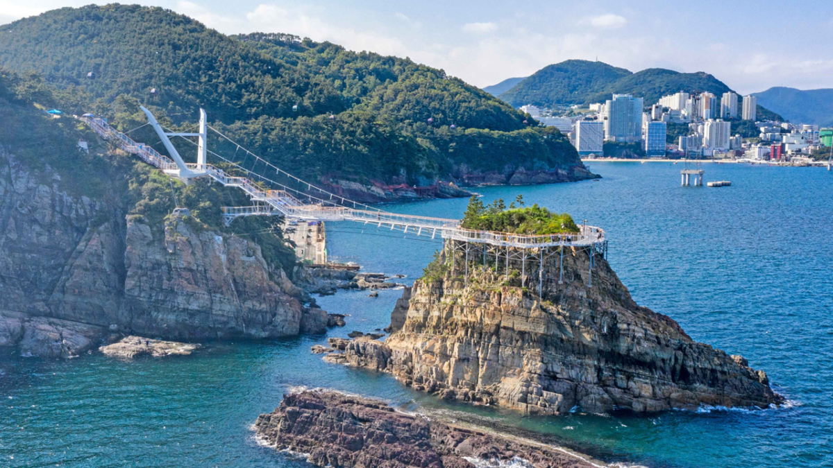 부산 스카이워크 바다 전망대 추천 송도 용궁 구름다리