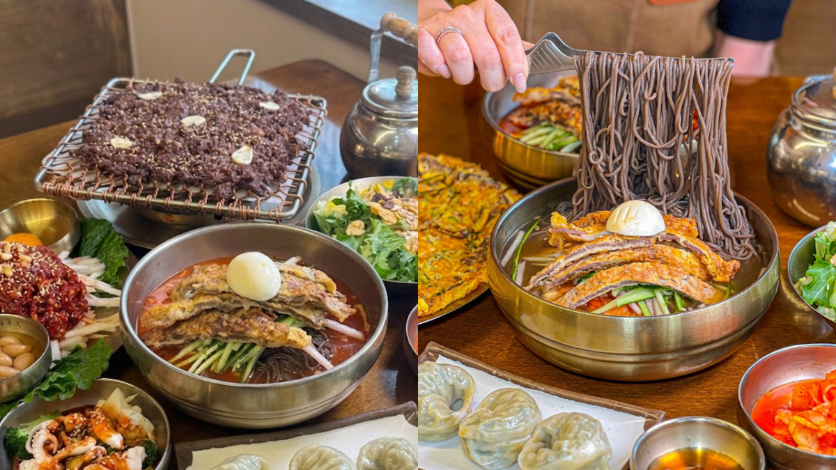 하주옥진주냉면 사천 진주 물냉면 비빔냉면 소고기 육전