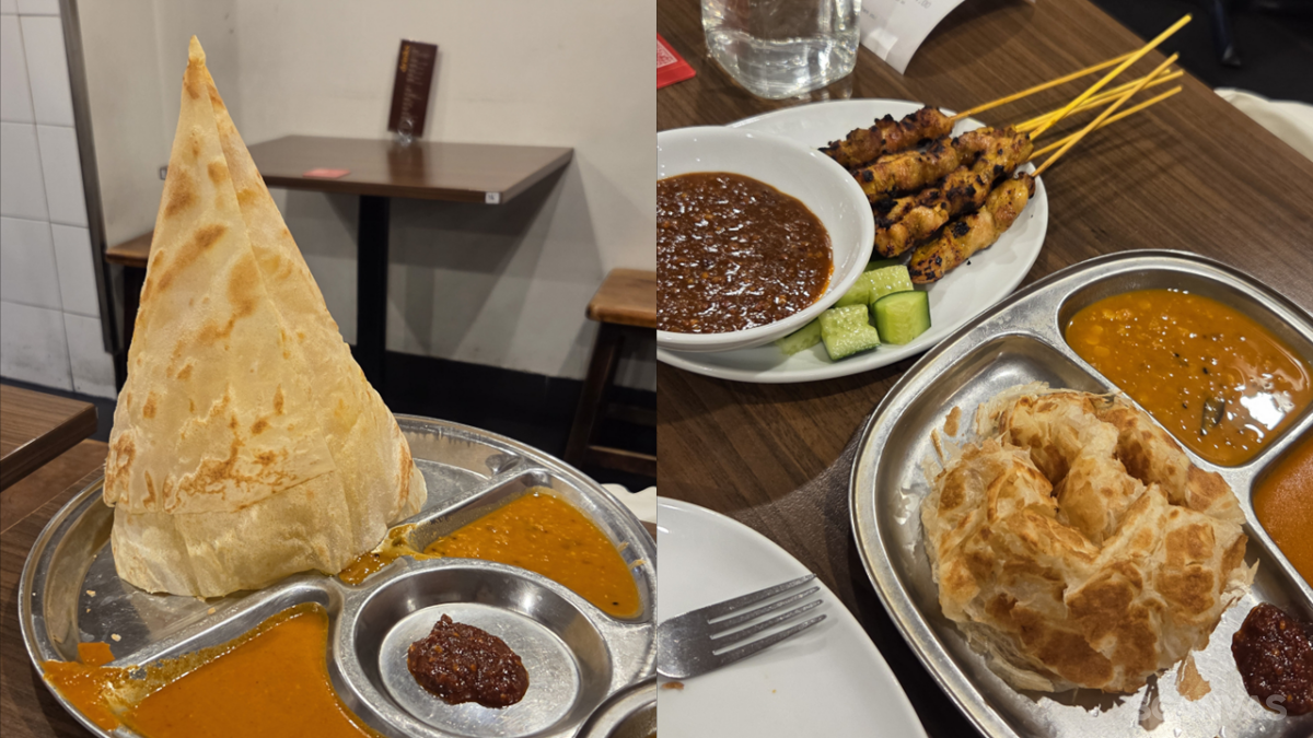 마막 Mamak Haymarket 차이나타운 근처 로티티슈 패디스마켓