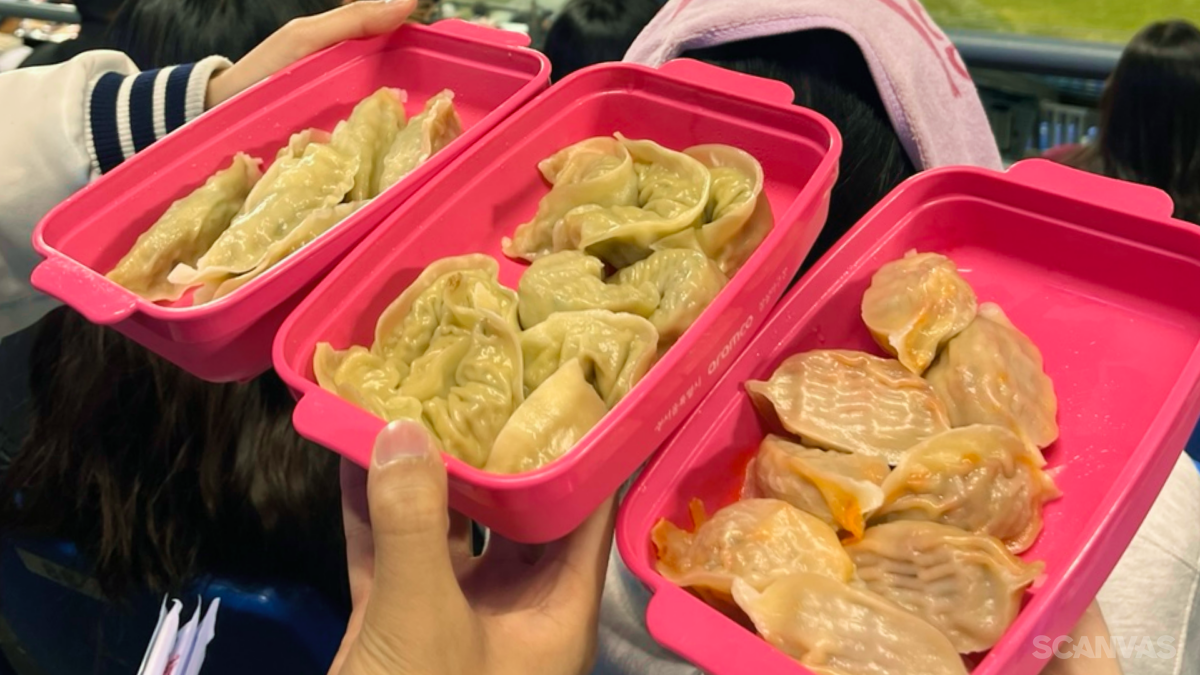 잠실야구장 명인만두 세트 떡볶이, 만두, 야구장 나눠먹기 좋은 메뉴