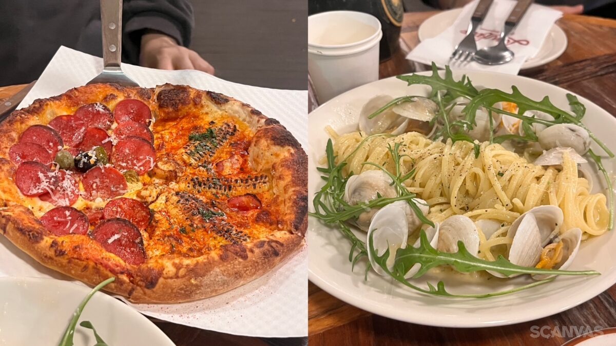 수원 행궁동 양식 맛집 로우파이브 화덕 피자 하프앤하프 봉골레 파스타